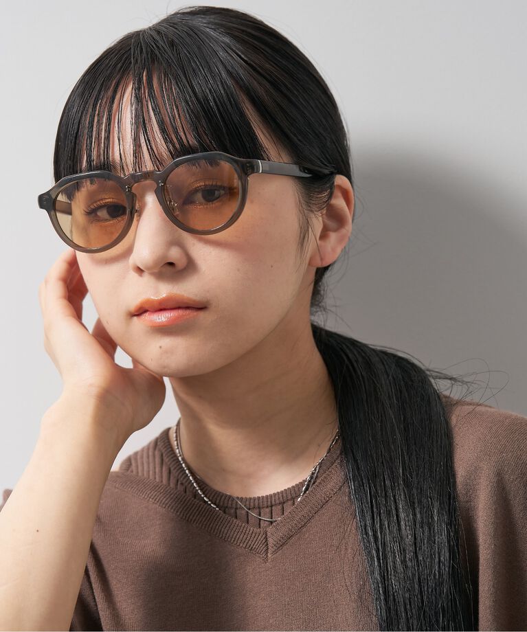  「ボストン型 調光サングラス｜紫外線対策｜レンズの色が変わるサングラス｜Zoff | UNITED ARROWS Wellness」|サングラス|