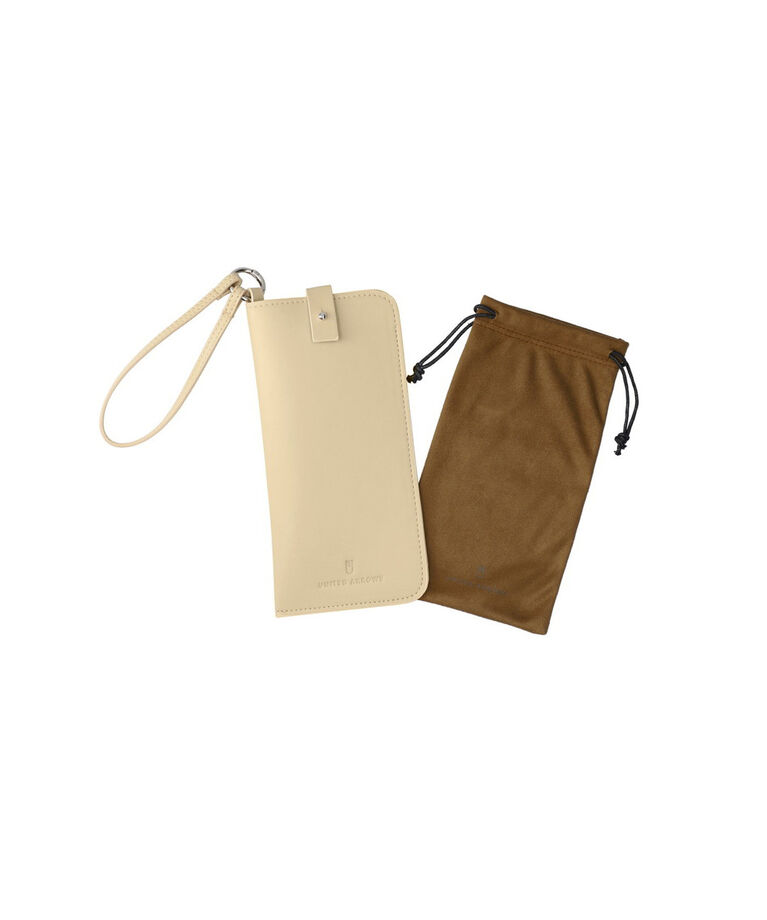 「Zoff | UNITED ARROWS ボストン型 サングラス クリアフレーム UVカット ズレ防止 ユナイテッドアローズ」|サングラス|