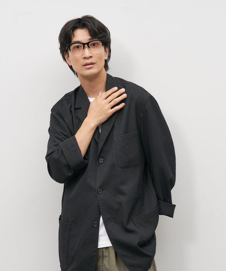  「ウェリントン型 メガネ｜伊達メガネ｜ビジネス｜Zoff｜FLIPUP(跳ね上げ式) レンズ交換券付」|メガネ|
