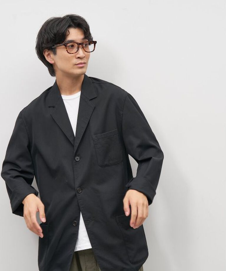  「ウェリントン型 メガネ｜伊達メガネ｜ビジネス｜Zoff｜FLIPUP(跳ね上げ式) レンズ交換券付」|メガネ|茶系デミ