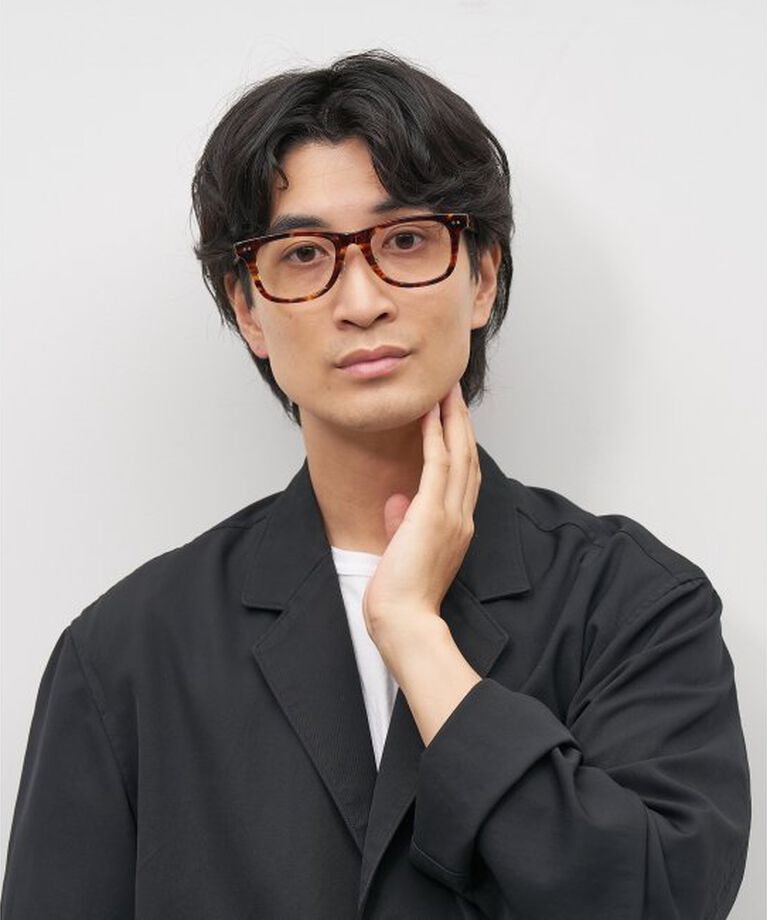  「ウェリントン型 メガネ｜伊達メガネ｜ビジネス｜Zoff｜FLIPUP(跳ね上げ式) レンズ交換券付」|メガネ|