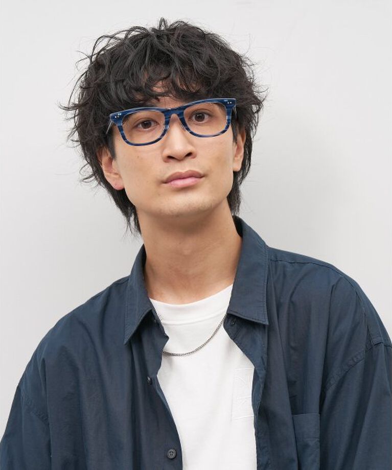  「ウェリントン型 メガネ｜伊達メガネ｜ビジネス｜Zoff｜FLIPUP(跳ね上げ式) レンズ交換券付」|メガネ|