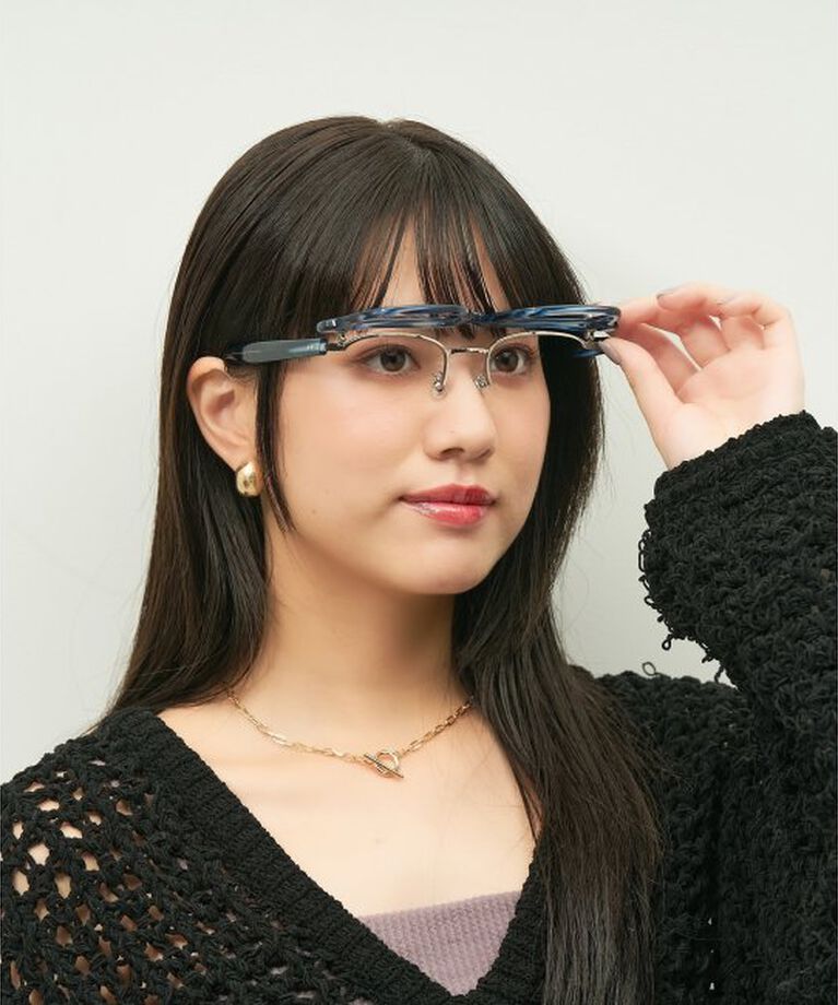  「ウェリントン型 メガネ｜伊達メガネ｜ビジネス｜Zoff｜FLIPUP(跳ね上げ式) レンズ交換券付」|メガネ|