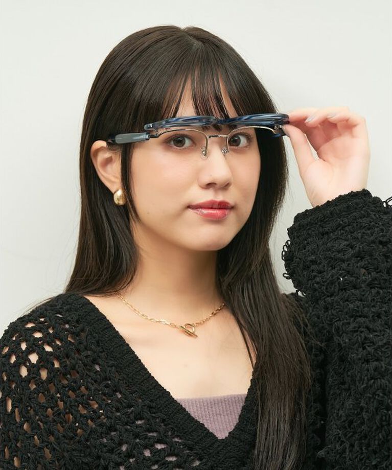  「ウェリントン型 メガネ｜伊達メガネ｜ビジネス｜Zoff｜FLIPUP(跳ね上げ式) レンズ交換券付」|メガネ|