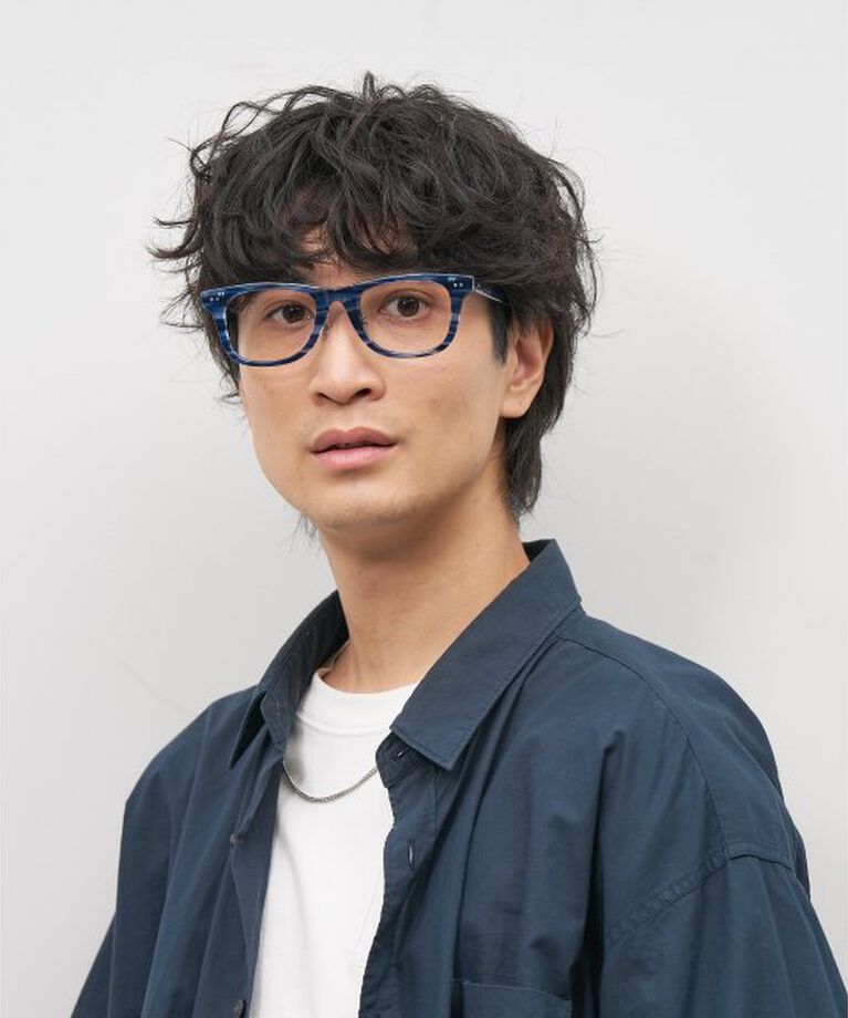  「ウェリントン型 メガネ｜伊達メガネ｜ビジネス｜Zoff｜FLIPUP(跳ね上げ式) レンズ交換券付」|メガネ|