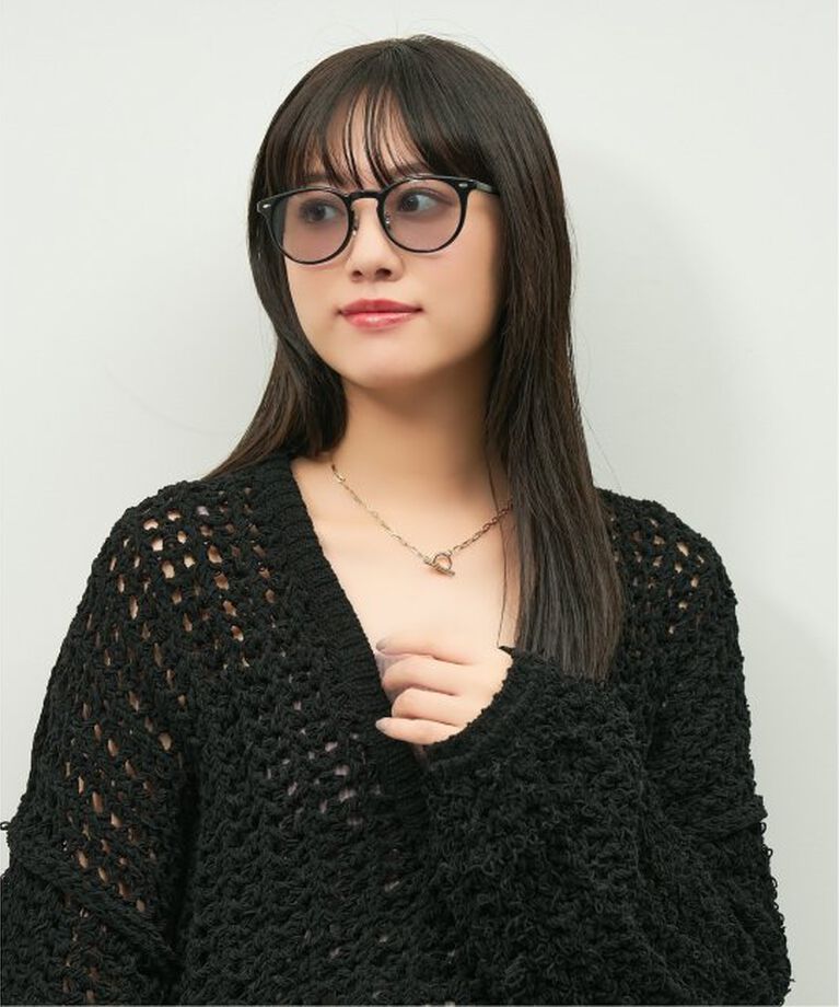  「【WEB限定】Zoff｜emiri ボストン型 サングラス UVカット 紫外線対策 辺見えみり」|サングラス|
