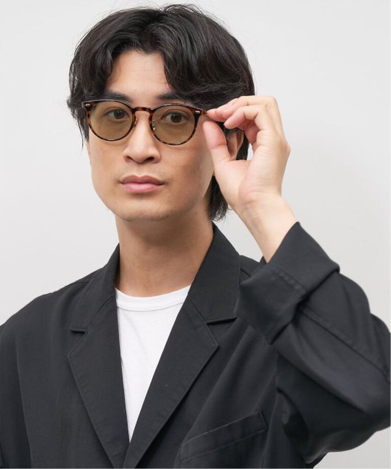  「【WEB限定】Zoff｜emiri ボストン型 サングラス UVカット 紫外線対策 辺見えみり」|サングラス|