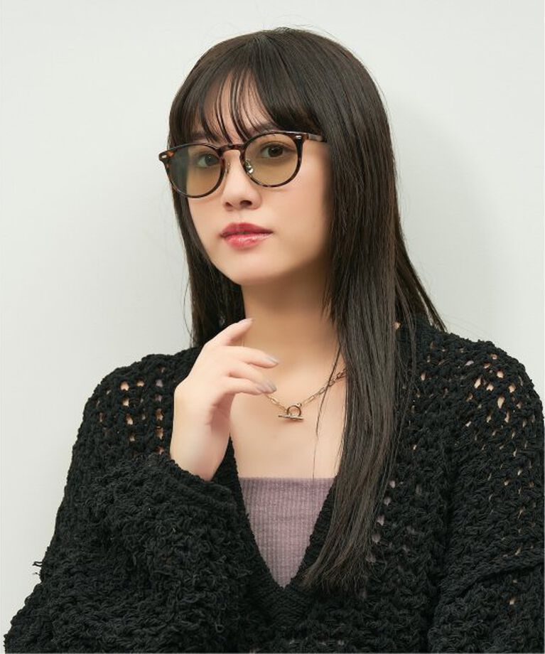  「【WEB限定】Zoff｜emiri ボストン型 サングラス UVカット 紫外線対策 辺見えみり」|サングラス|