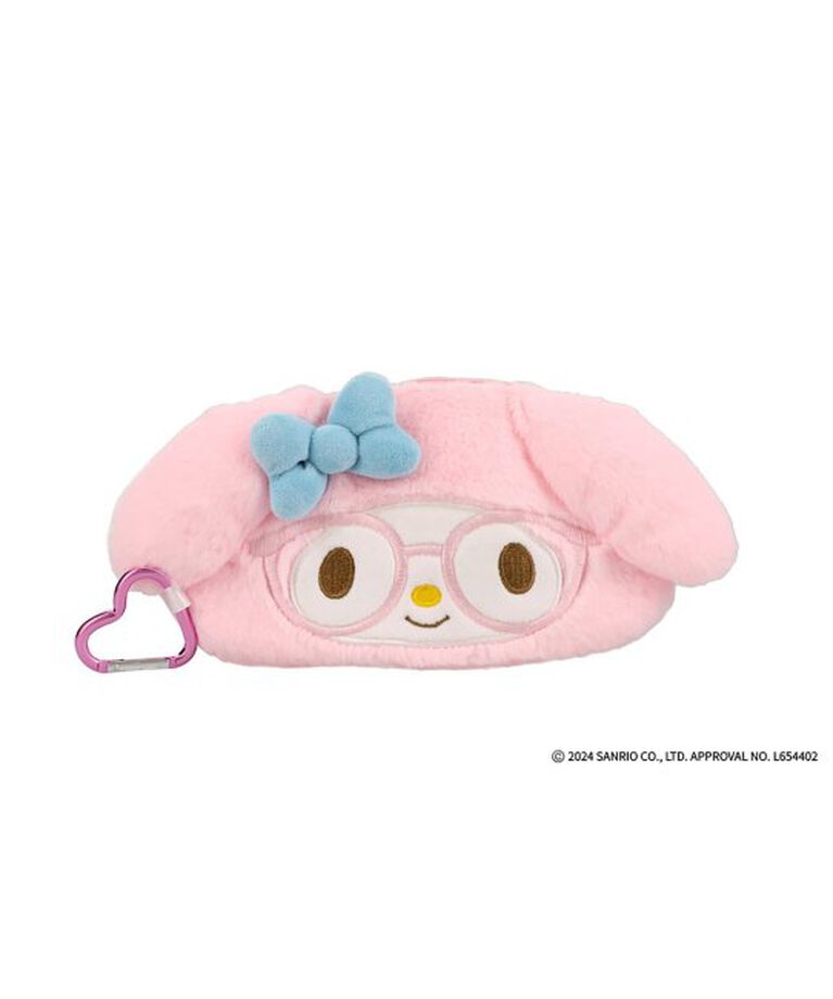 「Zoff｜Sanrio Characters シナモロールモデル ふわふわメガネケース」|サングラス|ピンク
