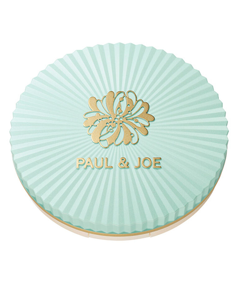 PAUL&JOE「ポール ＆ ジョープロテクティングフェイスパウダー 02　ナチュラルベージュ (ケースとレフィルのセット）」|ＵＶケア|