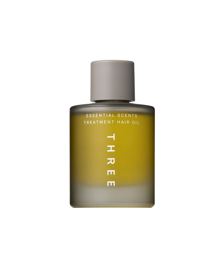 THREE「THREE エッセンシャルセンツ トリートメント ヘア オイル」|洗い流さないトリートメント|―