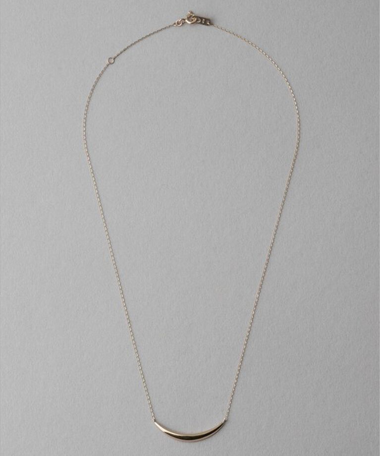 ete「[ONLINE Limited] クレセントムーン ネックレス」|ネックレス|