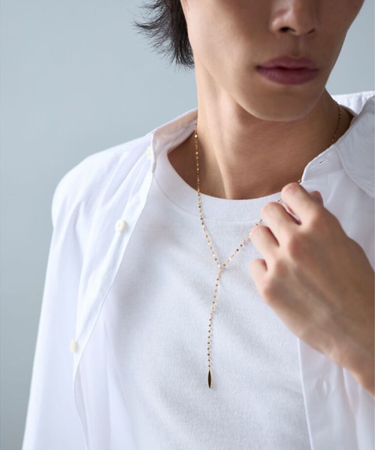 Jouete「[ステートメント] ネックレス ペタルチェーン」|ネックレス|