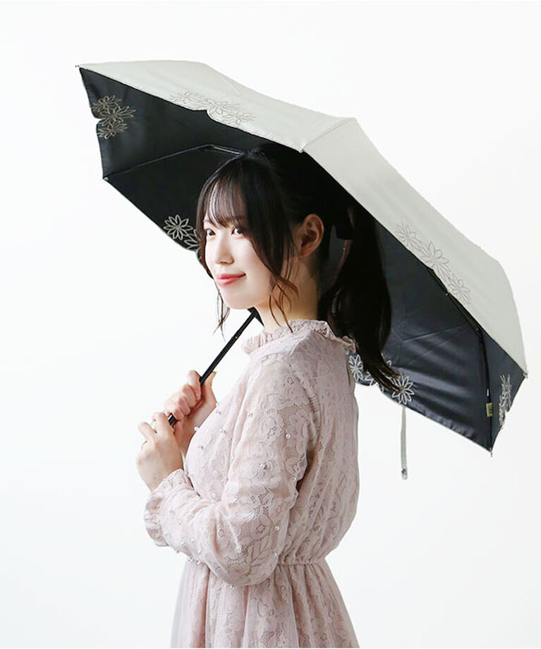 BACKYARD FAMILY「because ビコーズ 晴雨兼用傘 折りたたみ傘 遮光性 通販 傘 折り畳み傘 雨傘 日傘」|傘|