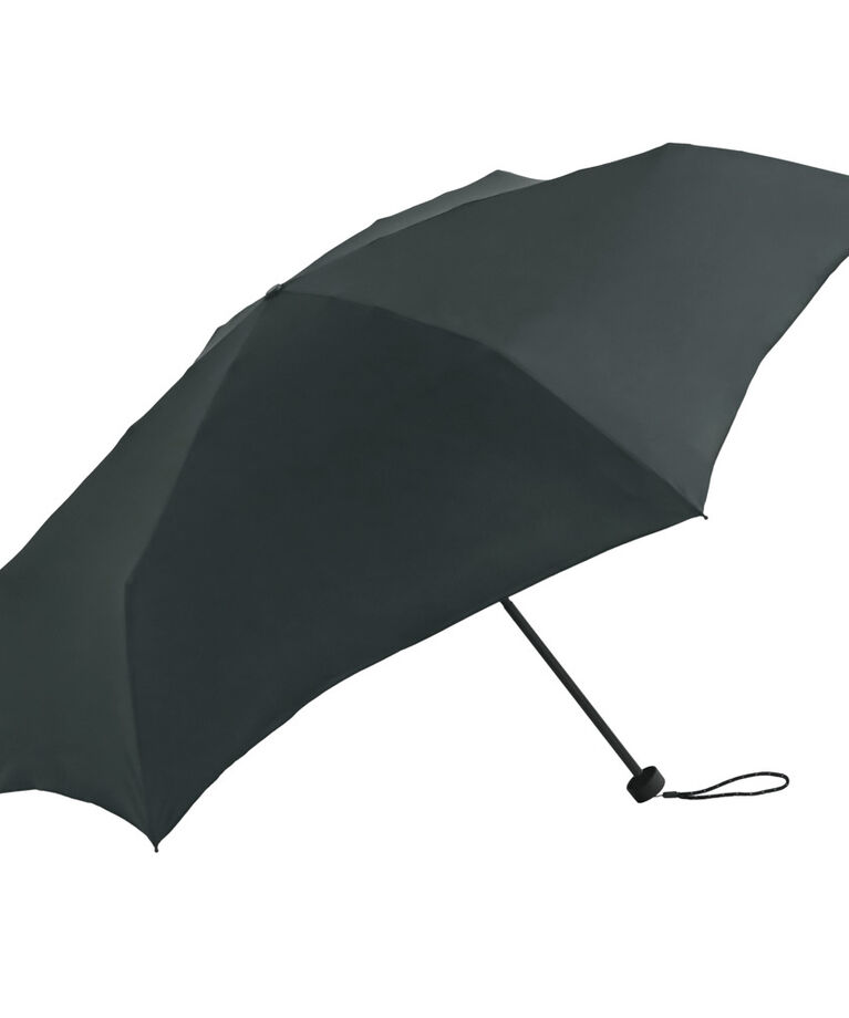 BACKYARD FAMILY「U-DAY ユーディ 折りたたみ傘 晴雨兼用 60cm 傘 通販 晴雨兼用傘 折り畳み傘」|傘|ブラック1