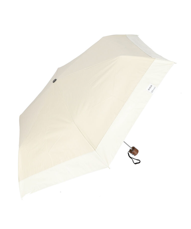 BACKYARD FAMILY「折りたたみ傘 レディース 通販 折り畳み傘 50cm 晴雨兼用 かさ カサ 雨傘 日傘 晴雨兼用傘」|傘|ベージュ1