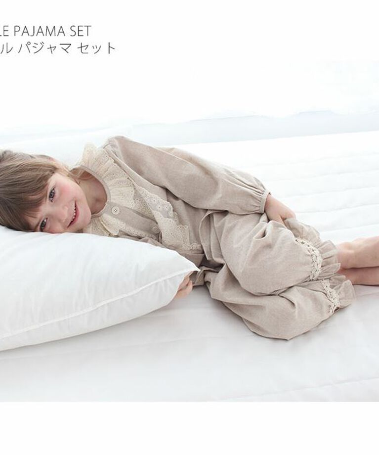 BACKYARD FAMILY「パジャマ 前開き 女の子 キッズ 通販 セットアップ 10006256 上下セット 長袖 上下」|その他|