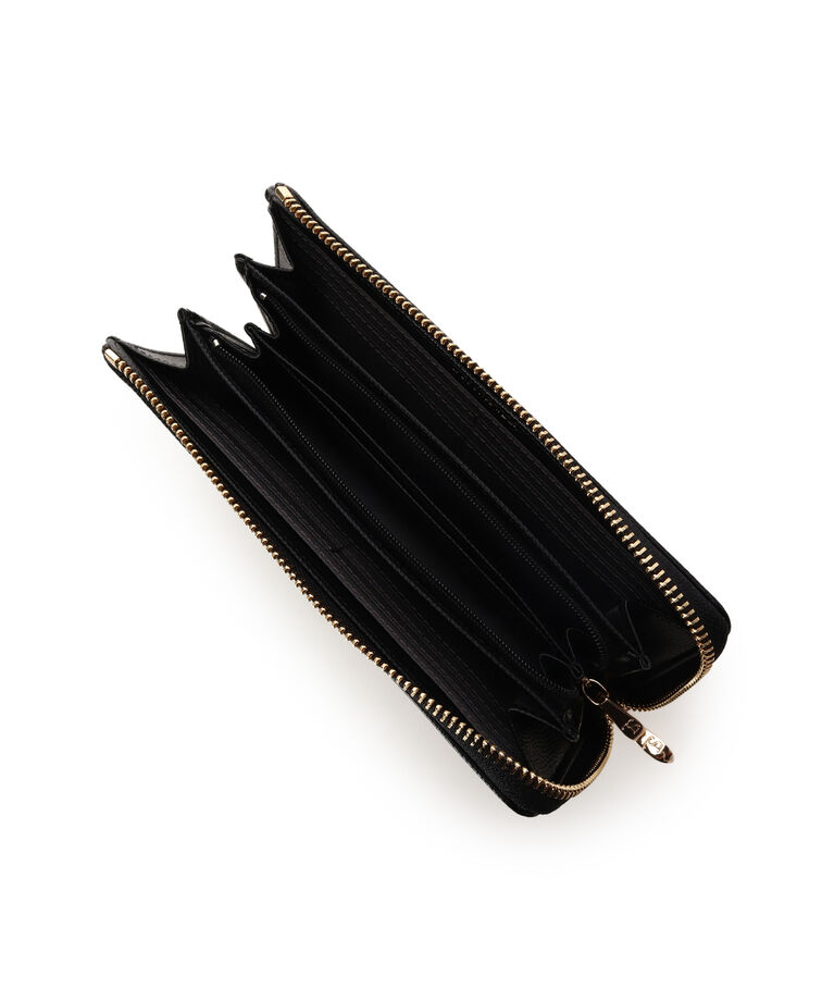  「フローラルアクセントリボン長財布」|財布|