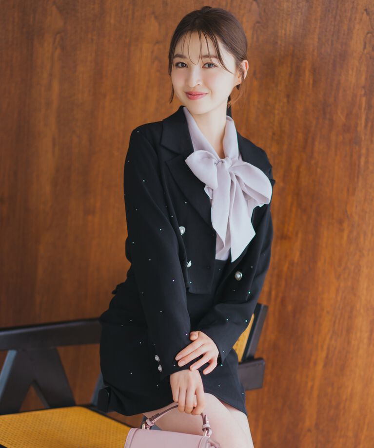 WILLSELECTION「ホットフィットショートジャケット」|テーラードジャケット|