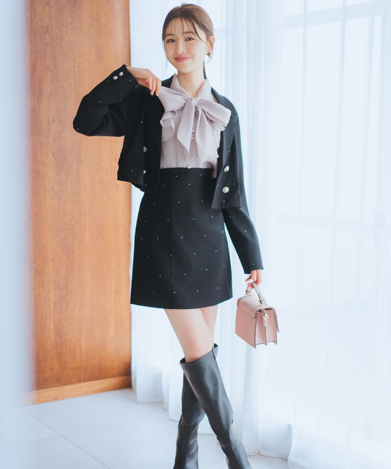 WILLSELECTION「ホットフィットショートジャケット」|テーラードジャケット|