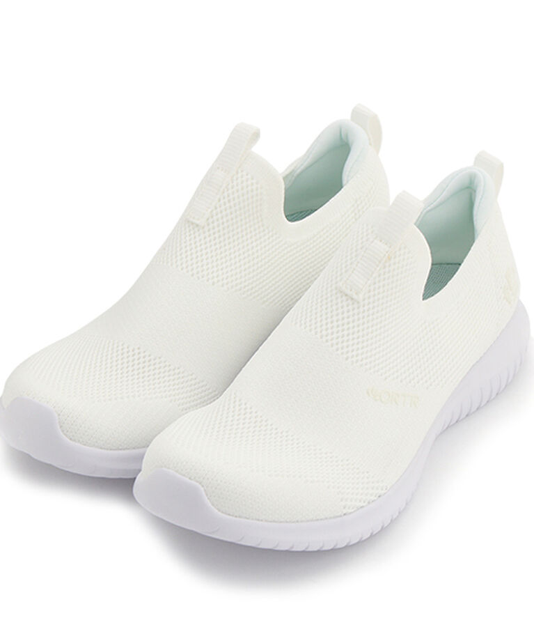 ORiental TRaffic「【軽量】ニットスニーカー/3709 フィット 軽い 柔らかい」|スニーカー|WHITE