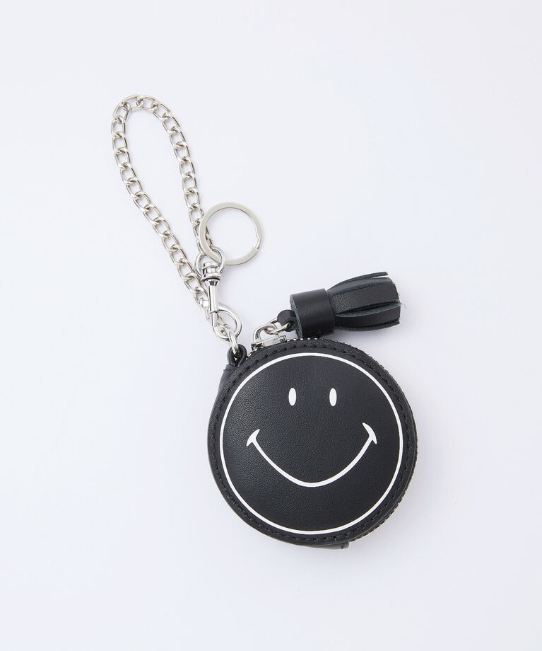 TOPKAPI BREATH「【Breath TOPKAPI】SMILE COLLECTION スマイル ラウンド ポーチ / チャーム」|チャーム・キーホルダー|