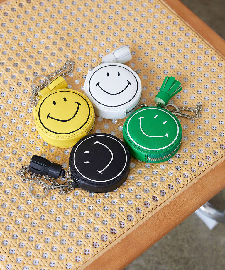 TOPKAPI BREATH「【Breath TOPKAPI】SMILE COLLECTION スマイル ラウンド ポーチ / チャーム」|チャーム・キーホルダー|