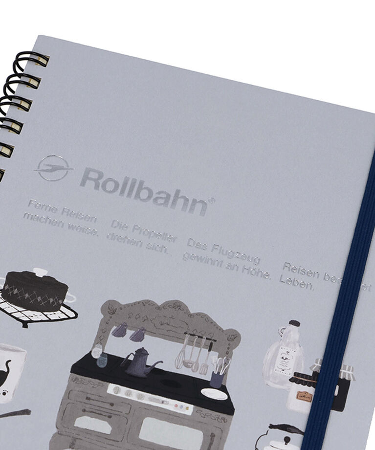 Rollbahn「フェイブ ロルバーン ポケット付メモ L」|ステーショナリー|