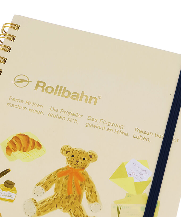 Rollbahn「フェイブ ロルバーン ポケット付メモ L」|ステーショナリー|