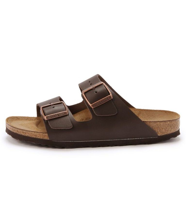 BIRKENSTOCK「【ビルケンシュトック】アリゾナ/ダークブラウン ナチュラルレザー/サンダル メンズ レディース」|サンダル|