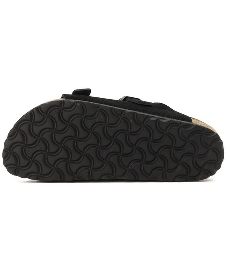 BIRKENSTOCK「【ビルケンシュトック】チューリッヒ ソフトフットベッド/ブラック/サンダル メンズ レディース」|サンダル|