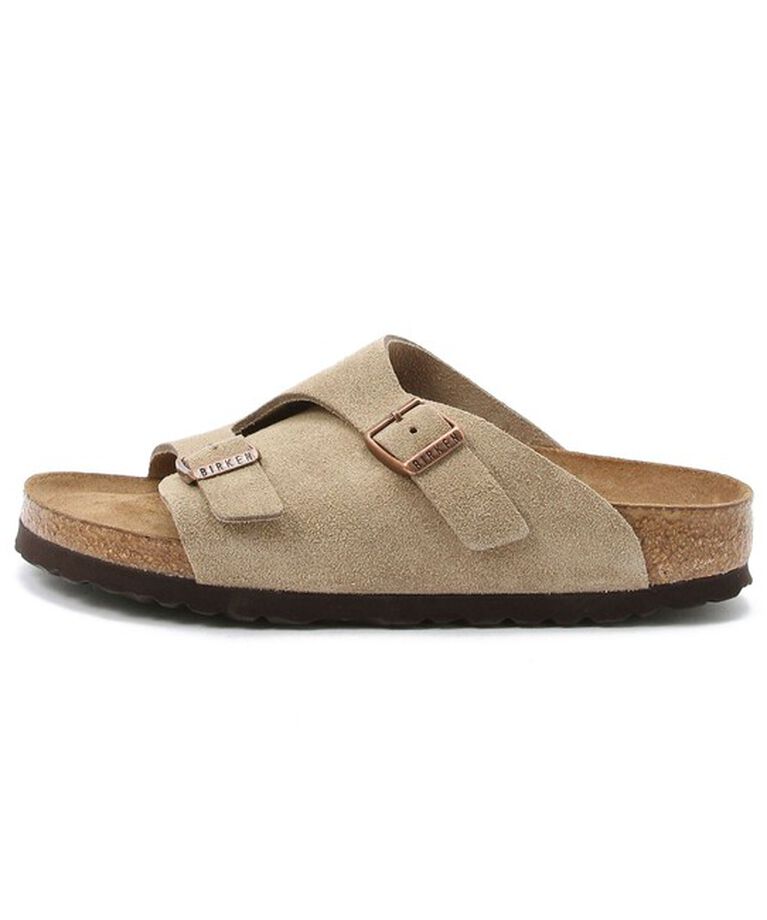 BIRKENSTOCK「【ビルケンシュトック】チューリッヒ ソフトフットベッド/トープ/サンダル メンズ レディース」|サンダル|