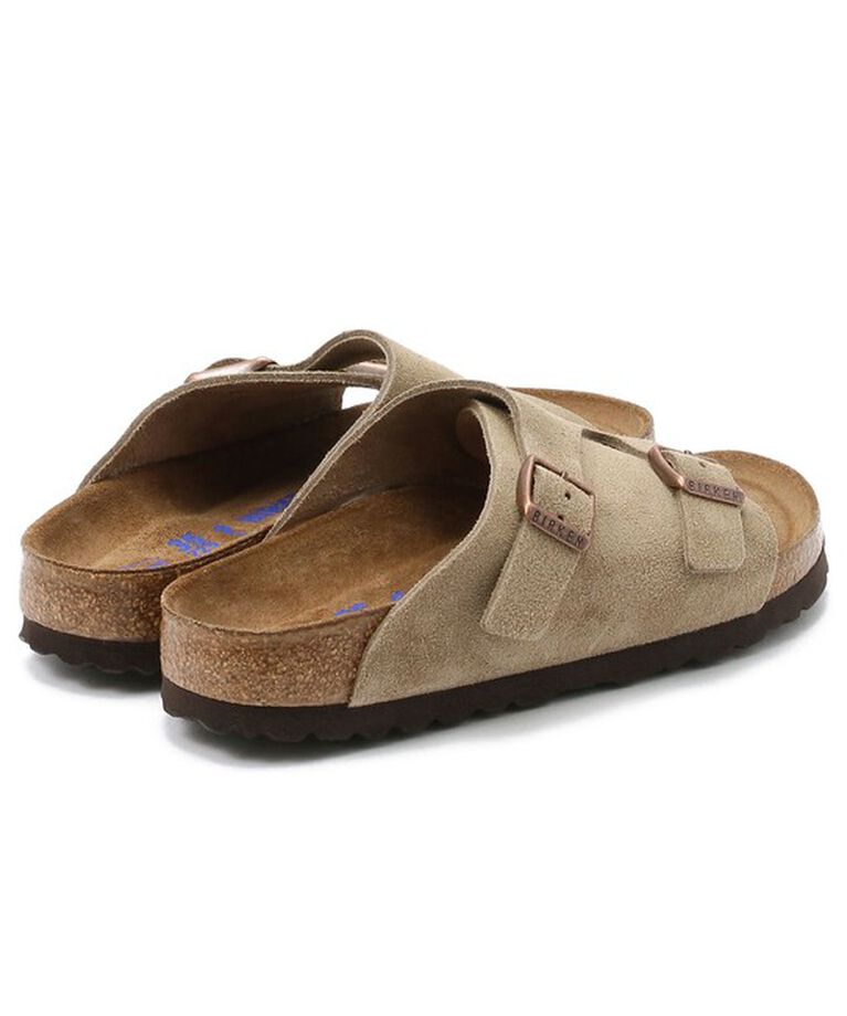 BIRKENSTOCK「【ビルケンシュトック】チューリッヒ ソフトフットベッド/トープ/サンダル メンズ レディース」|サンダル|