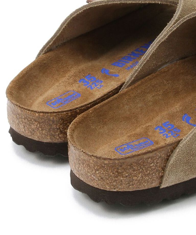 BIRKENSTOCK「【ビルケンシュトック】チューリッヒ ソフトフットベッド/トープ/サンダル メンズ レディース」|サンダル|