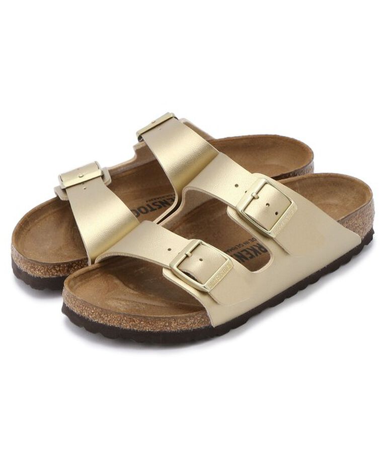BIRKENSTOCK「【ビルケンシュトック】アリゾナ/ゴールド ビルコフロー/サンダル レディース/ARIZONA」|サンダル|