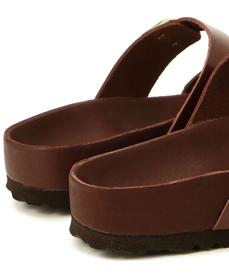 BIRKENSTOCK「【ビルケンシュトック】フランカ エクスクィジット/パテントチョコ/サンダル レディース」|サンダル|