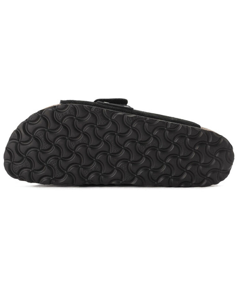 BIRKENSTOCK「【ビルケンシュトック】キョウト/ブラック スエードレザー ヌバックレザー/サンダル レディース」|サンダル|