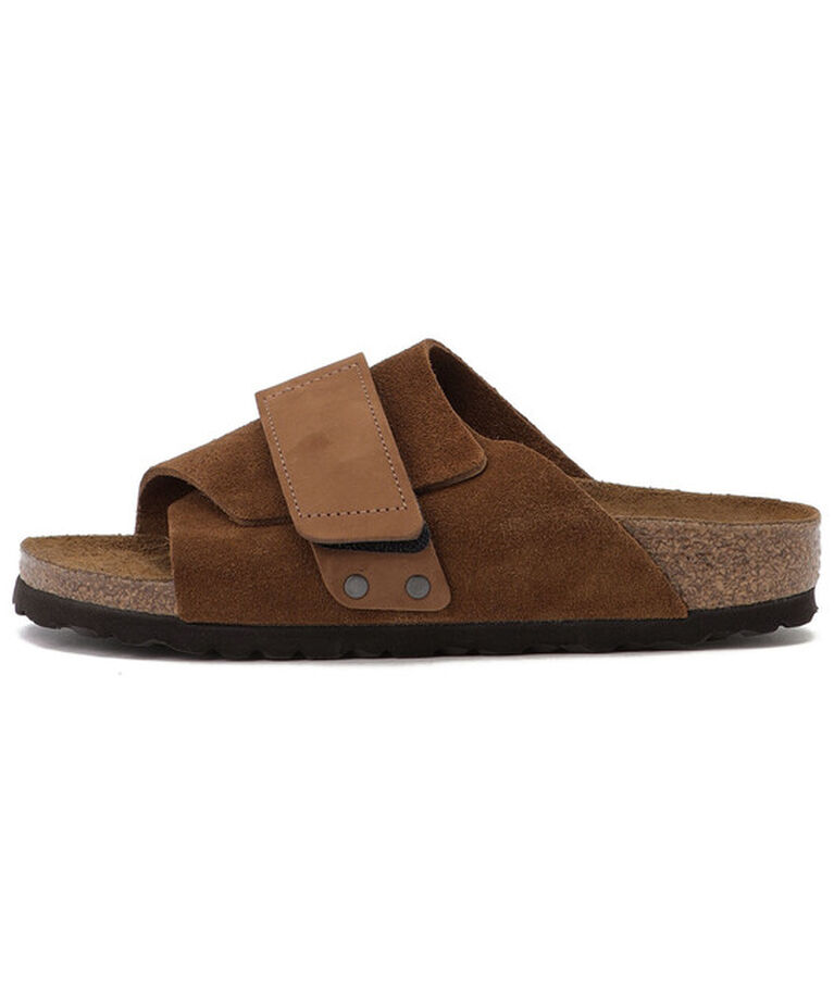 BIRKENSTOCK「【ビルケンシュトック】キョウト/ミンク スエードレザー ヌバックレザー/サンダル レディース」|サンダル|