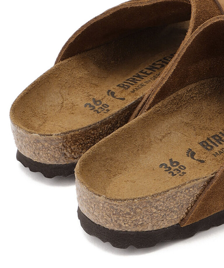 BIRKENSTOCK「【ビルケンシュトック】キョウト/ミンク スエードレザー ヌバックレザー/サンダル レディース」|サンダル|