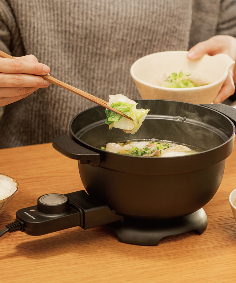 recolte「レコルト 電気なべ コポット REP-1」|食器・キッチングッズ|ブラック