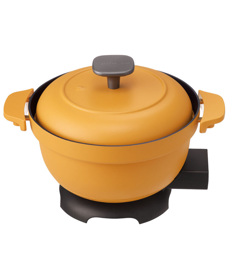 recolte「レコルト 電気なべ コポット REP-1」|食器・キッチングッズ|イエロー