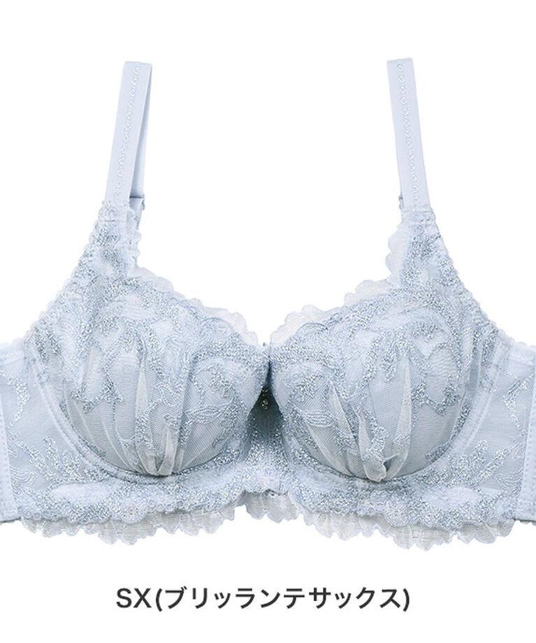 intesucre「アンテシュクレ intesucre 脇高ブラ Premium ブラジャー単品 B-D/65-75 IBT339」|インナー|
