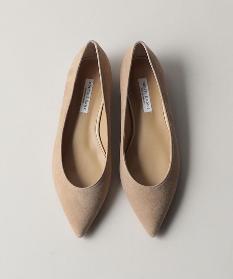 ODETTE E ODILE「ベーシックポインテッド フラット20↓↑」|パンプス|