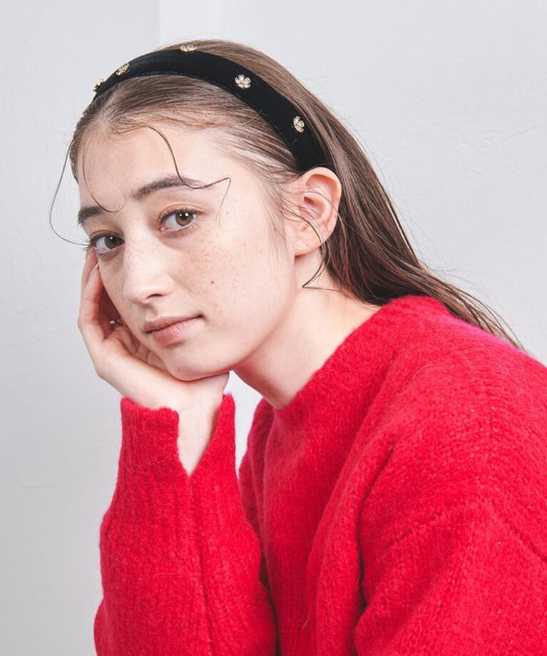 UNITED ARROWS「フラワービジュー ヘッドバンド」|カチューシャ|