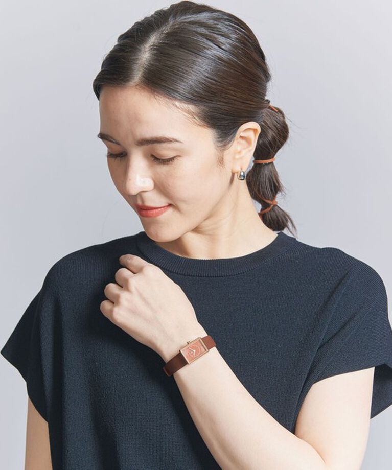 BEAUTY&YOUTH UNITED ARROWS「【別注】＜MAVEN WATCHES＞スクエア 18mmフェイス ウォッチ/腕時計」|クロック・置時計|