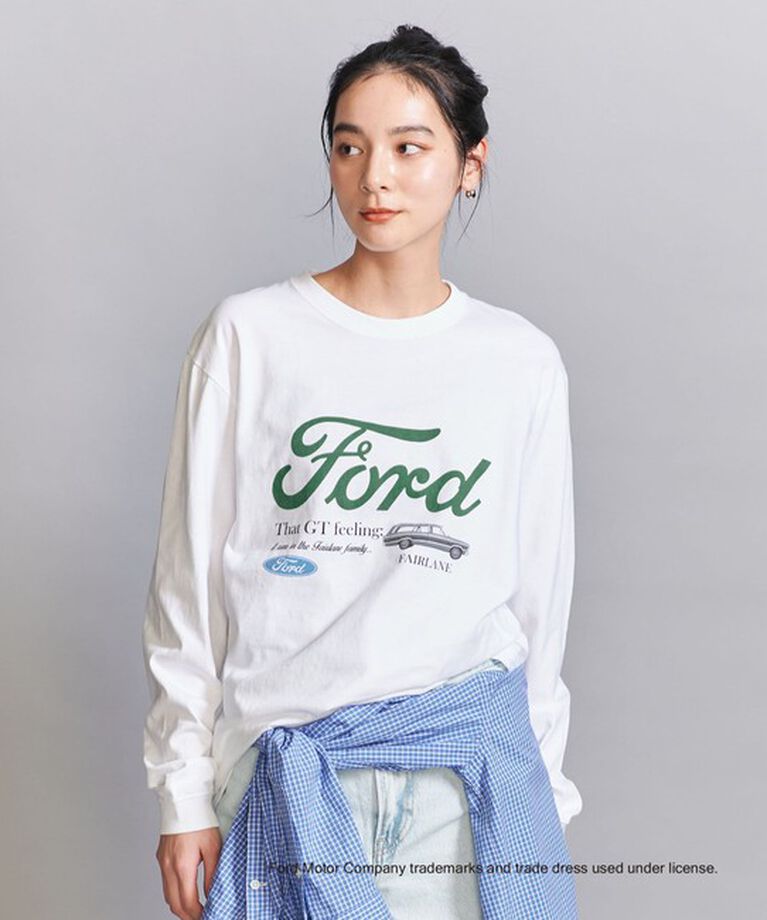 BEAUTY&YOUTH UNITED ARROWS「【別注】＜GOOD ROCK SPEED＞FORD ロングスリーブ Tシャツ」|Tシャツ・カットソー|