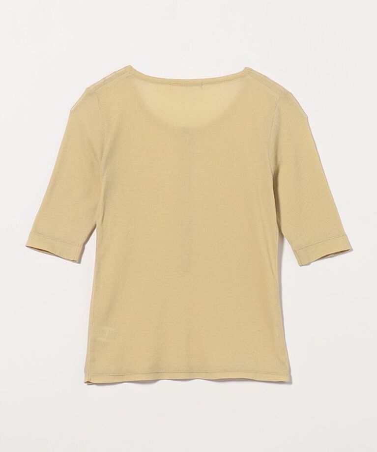 BEAUTY&YOUTH UNITED ARROWS「コットンシアーワッフル ヘンリーネック カットソー」|Tシャツ・カットソー|