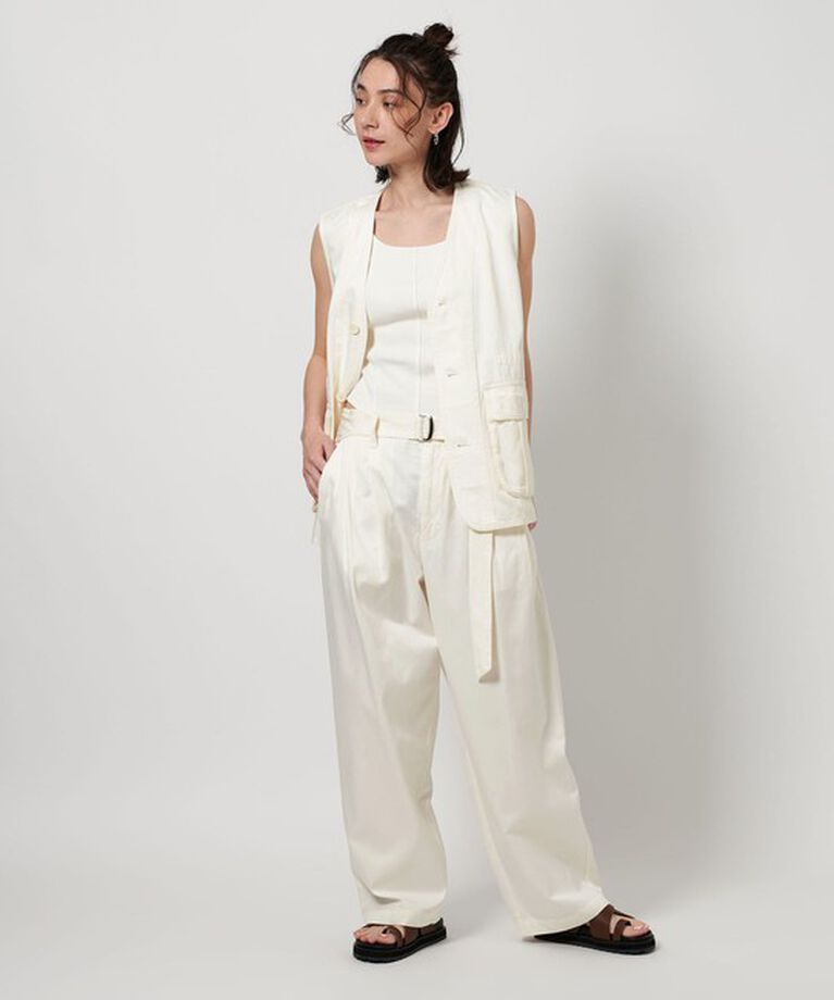 BEAUTY&YOUTH UNITED ARROWS「キュプラブレンド ベルテッド パンツ」|その他|
