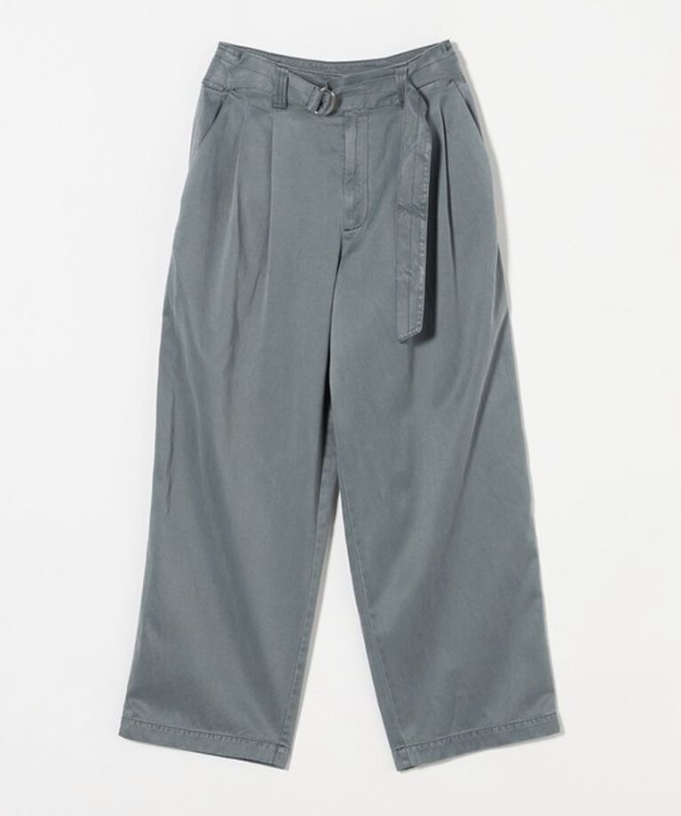 BEAUTY&YOUTH UNITED ARROWS「キュプラブレンド ベルテッド パンツ」|その他|DK.GRAY