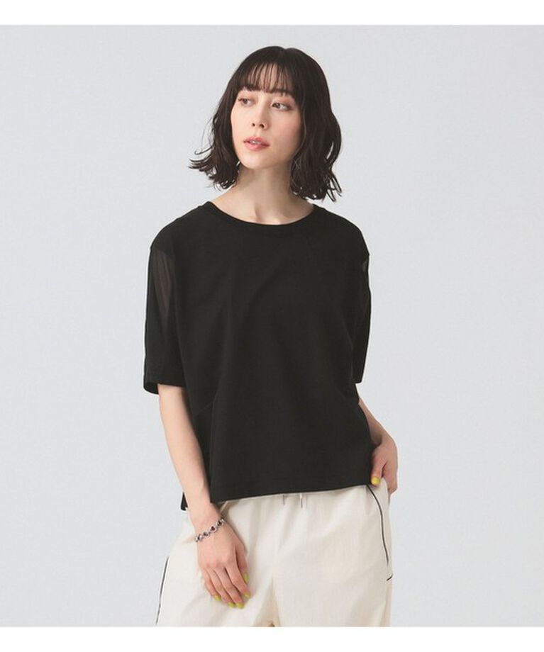 Ray BEAMS 「シアー キリカエ Tシャツ」|Tシャツ・カットソー|